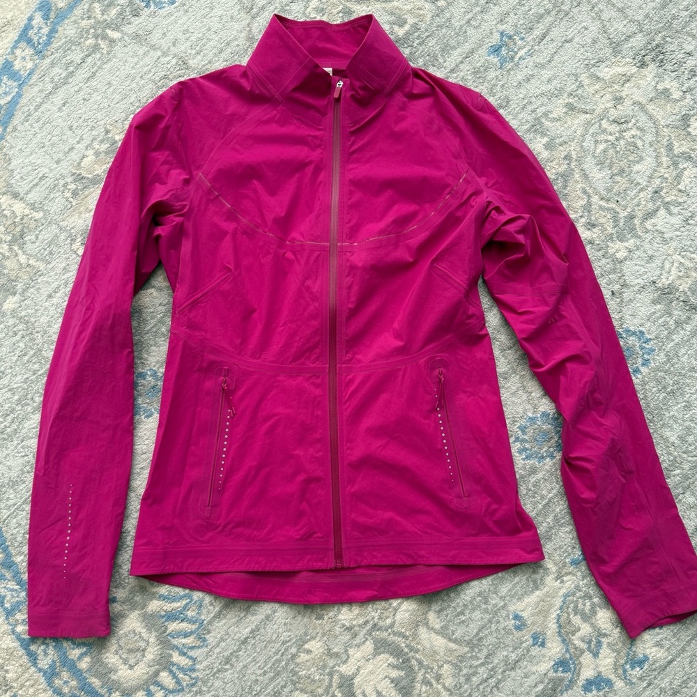 Lululemon Fast and Free Windbreaker Ripened Raspberry - Picture 6 of 11